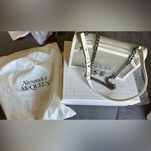 Alexander McQueen clear bag
